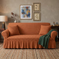 Custom Made Stripe Bubble Sofa Covers for All Sofa Types – Order Online Now
