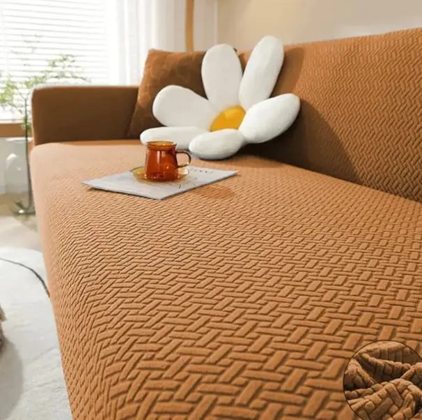 Custom Made Stripe Jacquard Sofa Covers for All Sofa Types – Order Online Now